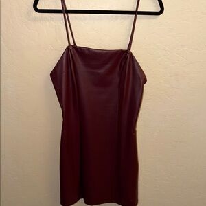 Elegant Burgundy Women's Top